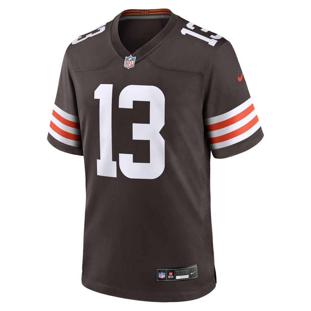 Corey Bojorquez Cleveland Browns Nike Game Jersey - Brown Official NFL Team Apparel Football Fan Gear
