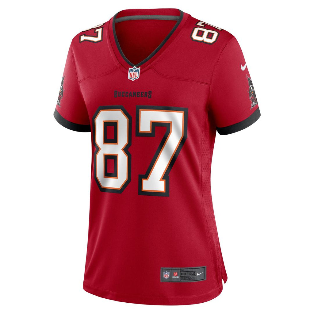 Payne Durham Tampa Bay Buccaneers Nike Women's Game Jersey - Red Official NFL Team Apparel Football Fan Gear