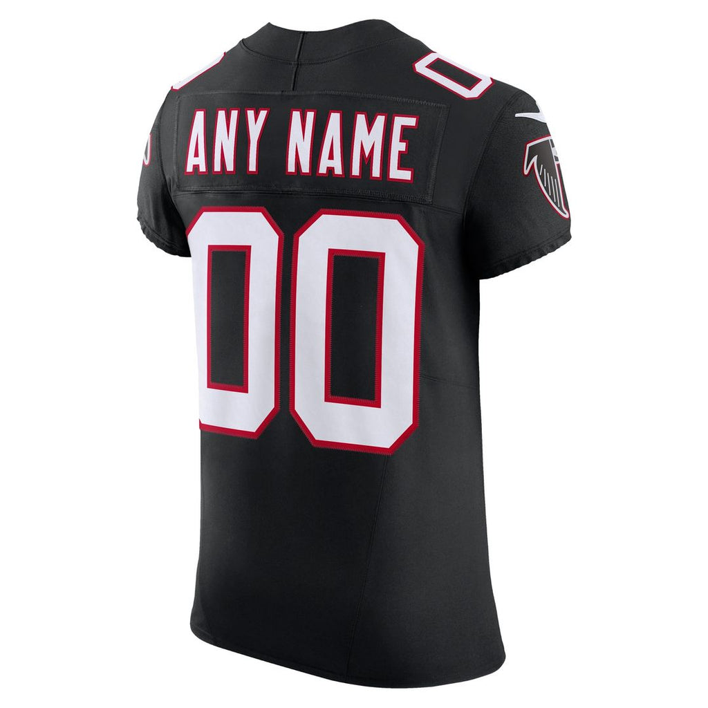 Atlanta Falcons Nike Vapor F.U.S.E. Elite Custom Jersey - Black Official NFL Team Apparel Football Fan Gear