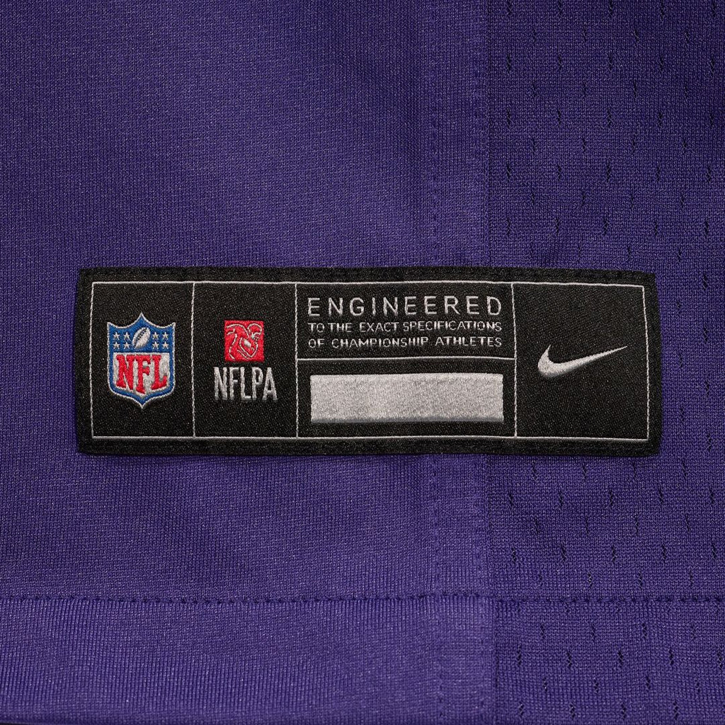 Roger Rosengarten Baltimore Ravens Nike Team Game Jersey - Purple Official NFL Team Apparel Football Fan Gear