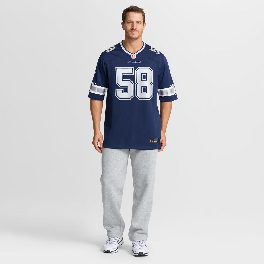Mazi Smith Dallas Cowboys Nike Game Jersey - Navy Official NFL Team Apparel Football Fan Gear