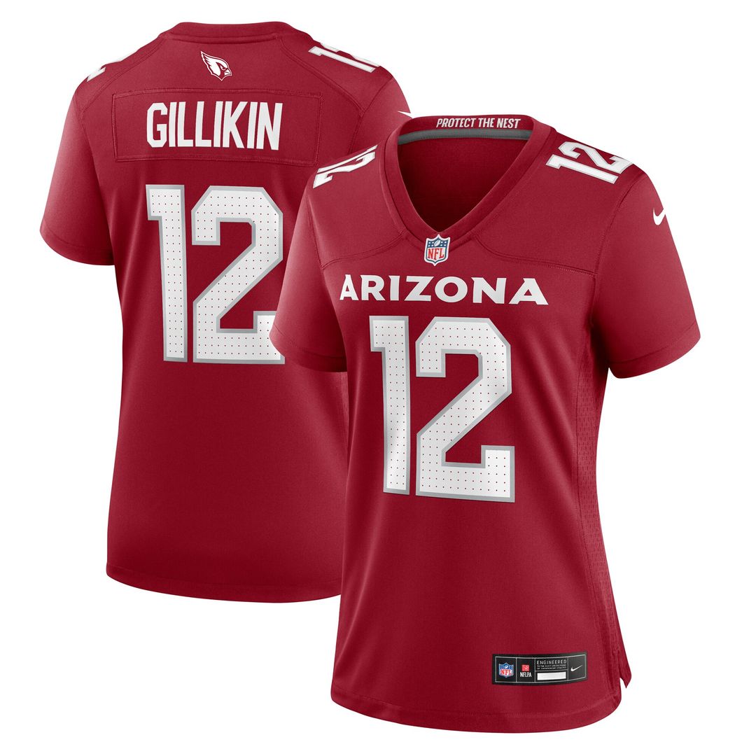 Blake Gillikin Arizona Cardinals Nike Women's Game Jersey - Cardinal Official NFL Team Apparel Football Fan Gear