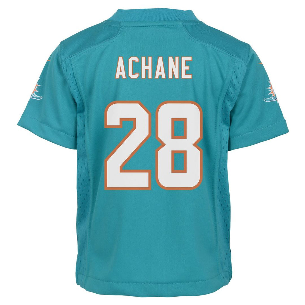 De’Von Achane Miami Dolphins Nike Toddler Game Jersey - Aqua Official NFL Team Apparel Football Fan Gear