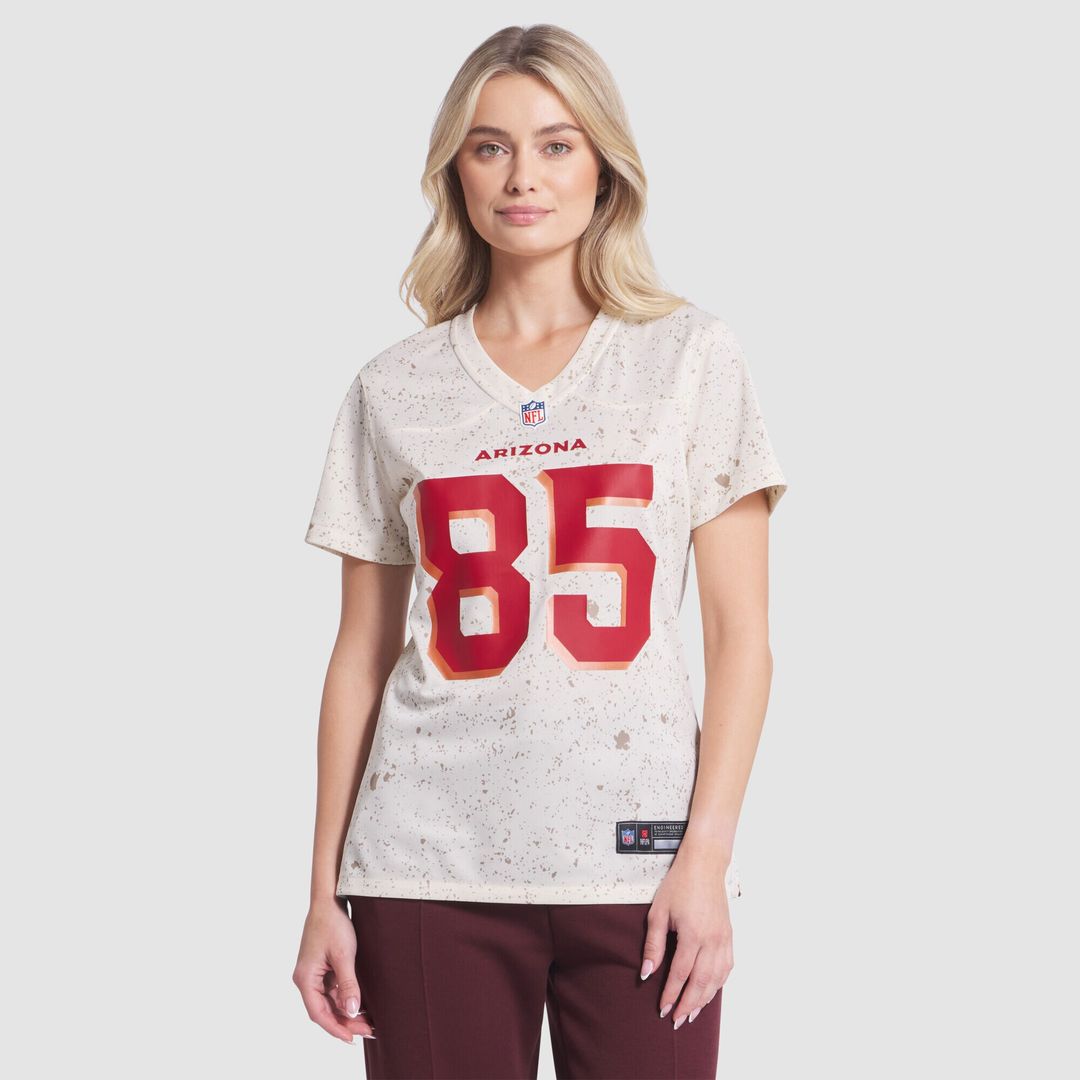 Trey McBride Arizona Cardinals Nike Women's 2025 Rivalries Collection Game Jersey - Natural Official NFL Team Apparel Football Fan Gear