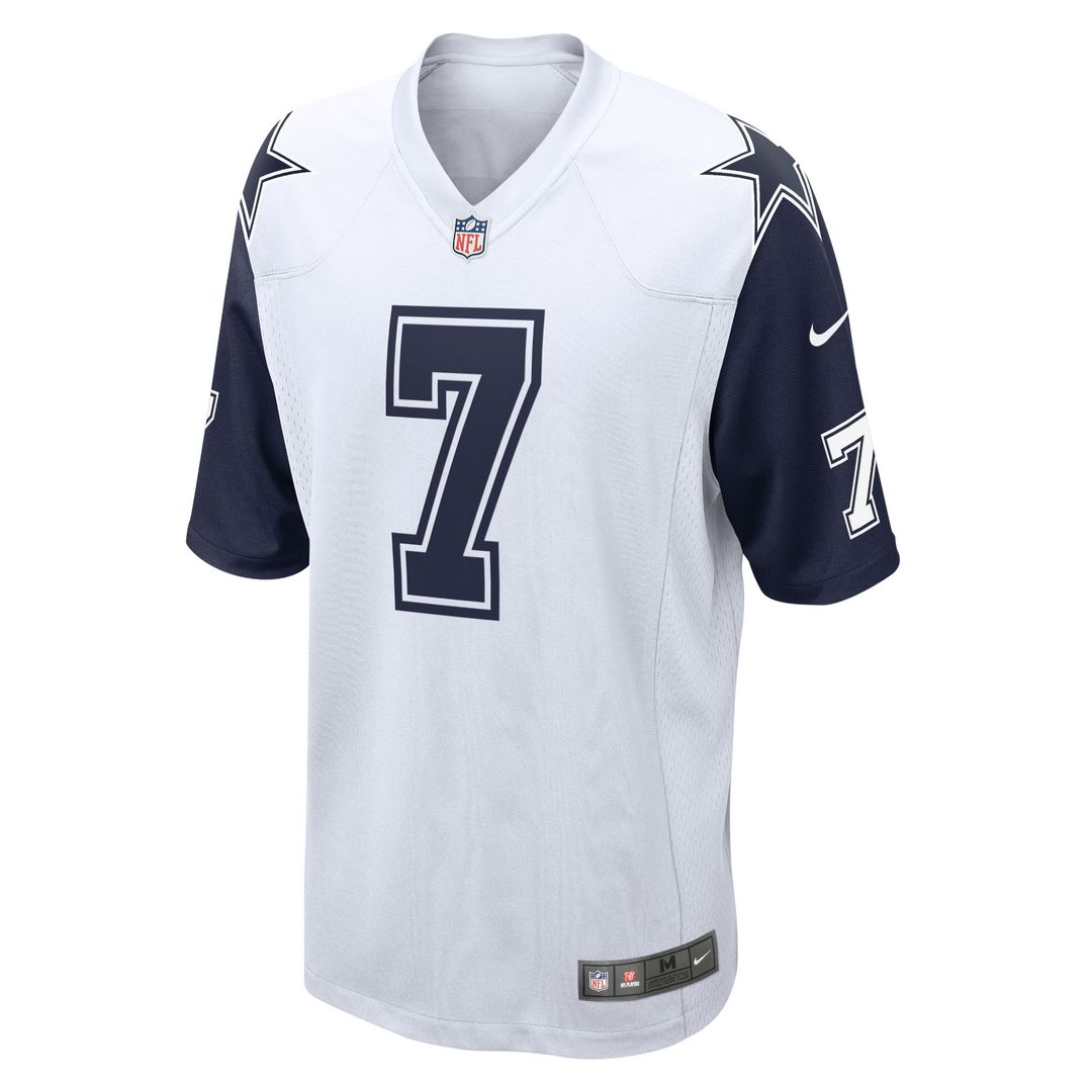 Trevon Diggs Dallas Cowboys Nike Alternate Game Team Jersey - White Official NFL Team Apparel Football Fan Gear
