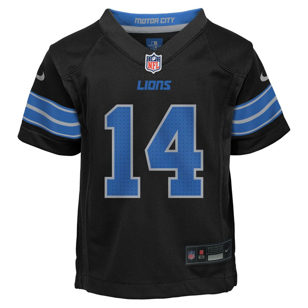 Amon-Ra St. Brown Detroit Lions Nike Preschool Alternate Player Game Jersey - Black Official NFL Team Apparel Football Fan Gear