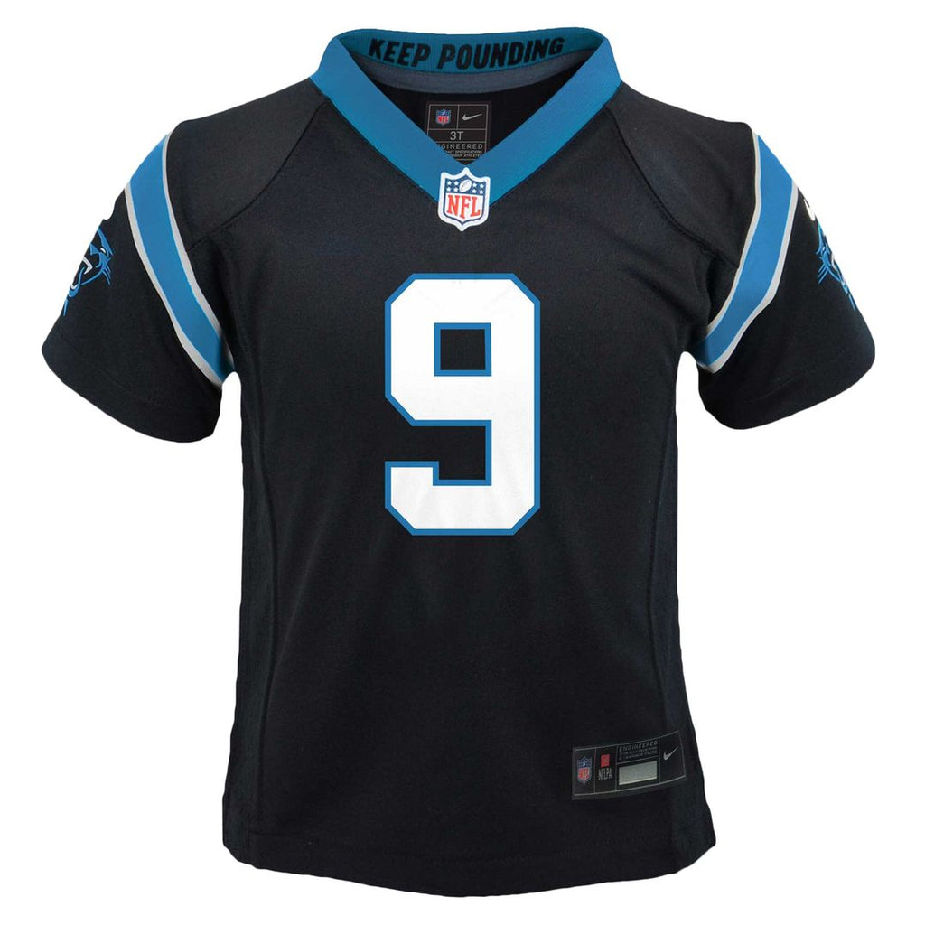 Bryce Young Carolina Panthers Nike Toddler Game Jersey - Black Official NFL Team Apparel Football Fan Gear