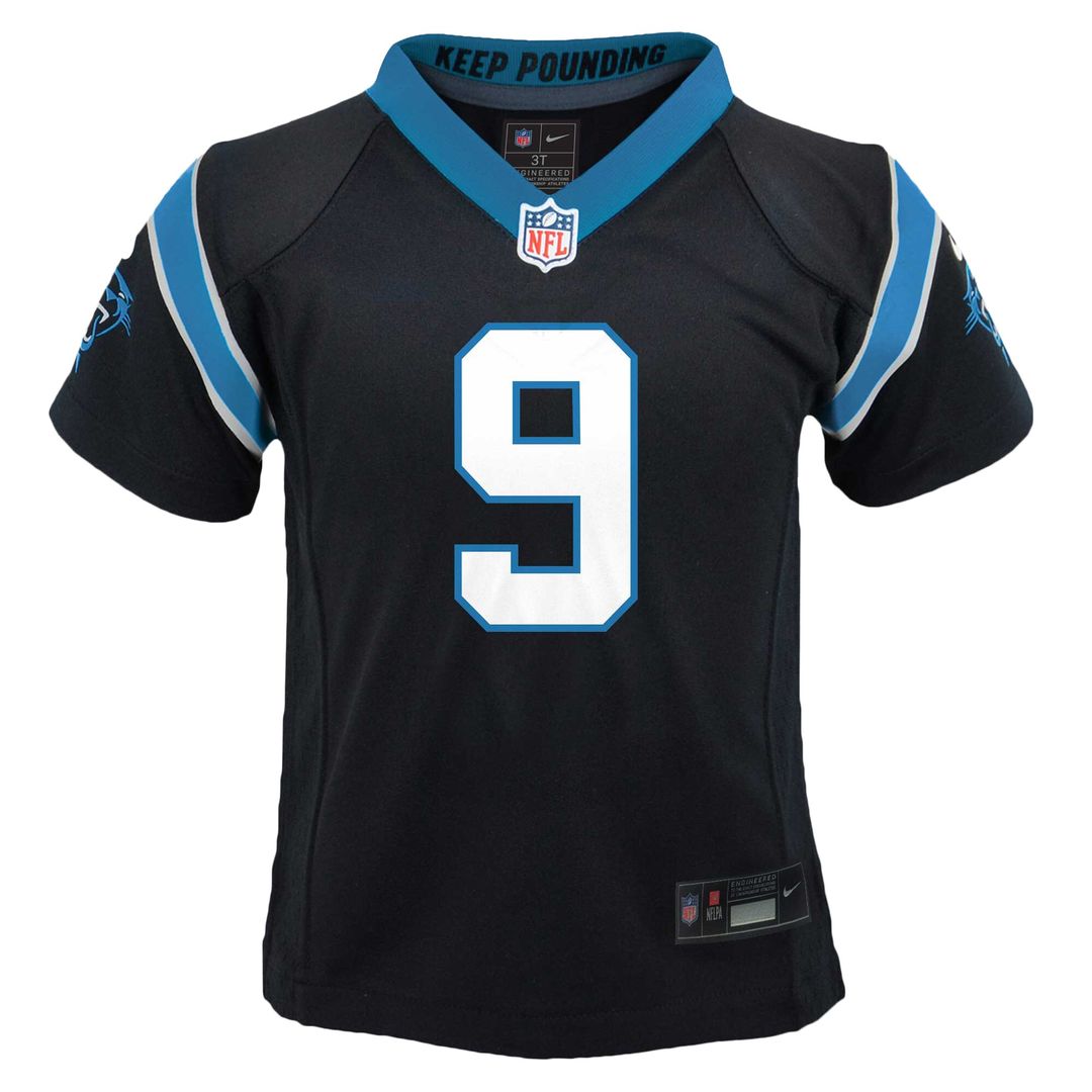 Bryce Young Carolina Panthers Nike Toddler Game Jersey - Black Official NFL Team Apparel Football Fan Gear