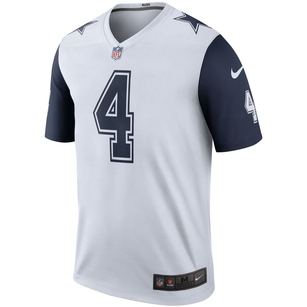 Dak Prescott Dallas Cowboys Nike Legend Player Performance Top - White NFL Fan Gear Popular Style
