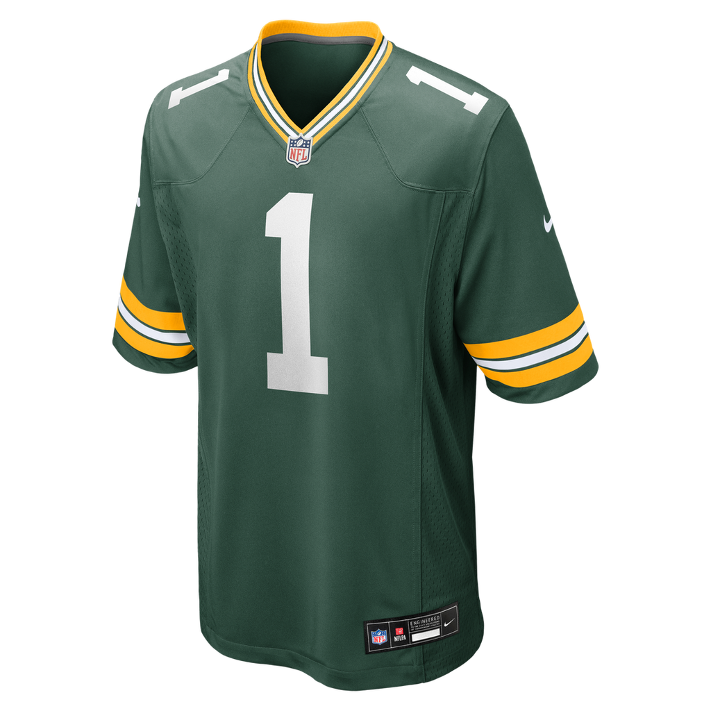 Number 1 Dad Green Bay Packers Nike Game Jersey - Green Official NFL Team Apparel Football Fan Gear