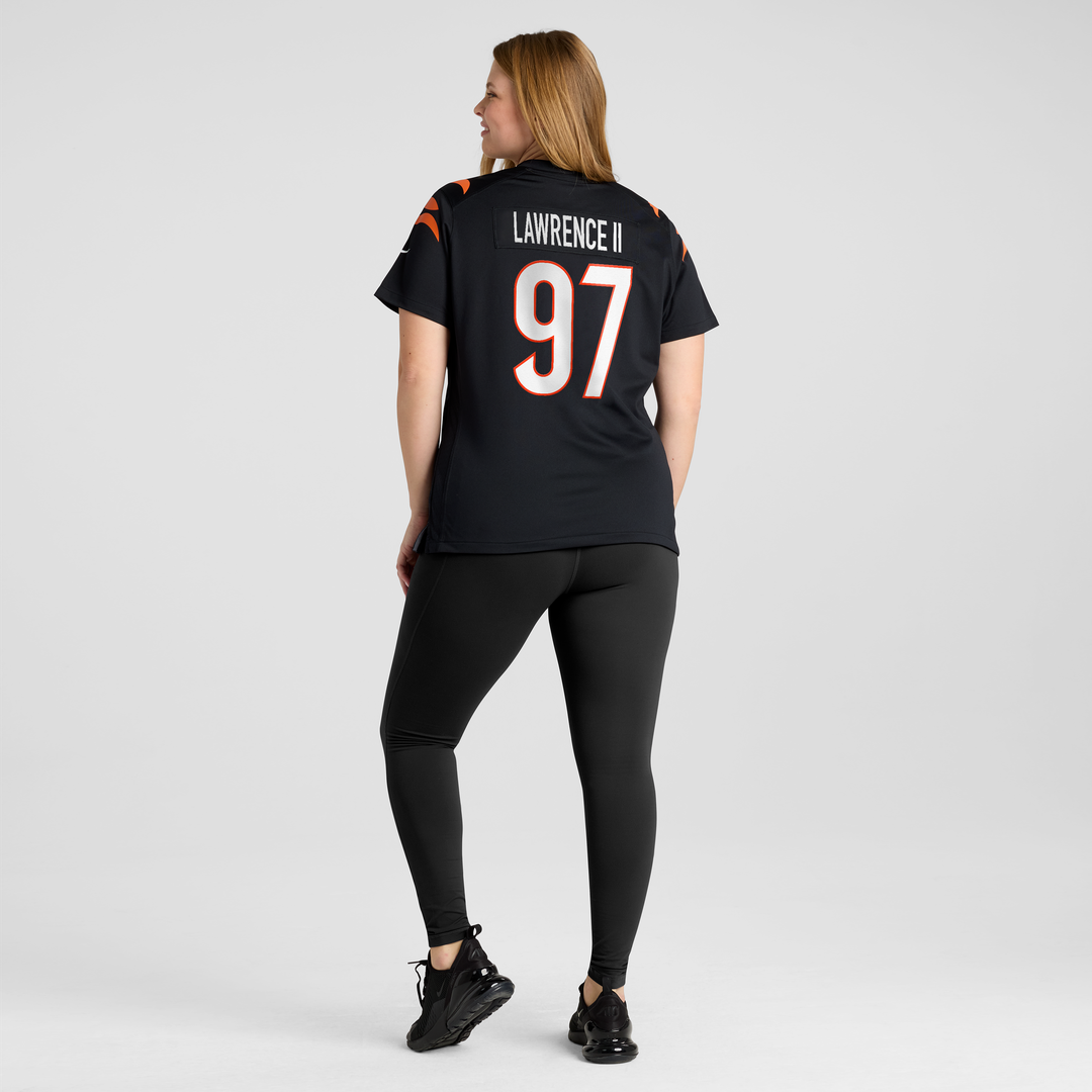 Dexter Lawrence II Cincinnati Bengals Nike Women's Game Jersey - Black Official NFL Team Apparel Football Fan Gear