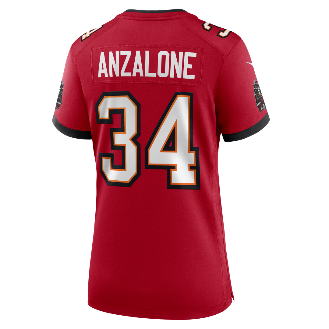 Alex Anzalone Tampa Bay Buccaneers Nike Women's Team Game Jersey - Red Official NFL Team Apparel Football Fan Gear