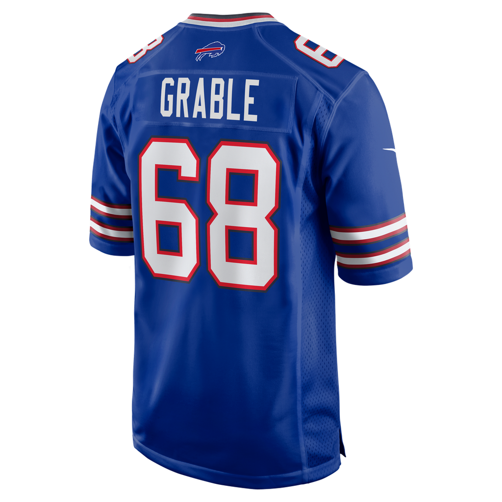 Tylan Grable Buffalo Bills Nike Game Jersey - Royal Official NFL Team Apparel Football Fan Gear