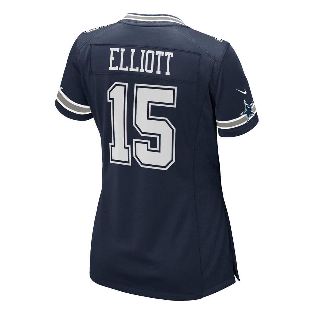 Ezekiel Elliott Dallas Cowboys Nike Women's Game Jersey - Navy Official NFL Team Apparel Football Fan Gear