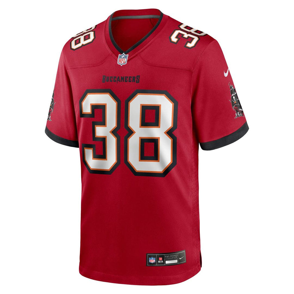Rashad Wisdom Tampa Bay Buccaneers Nike Team Game Jersey - Red Official NFL Team Apparel Football Fan Gear
