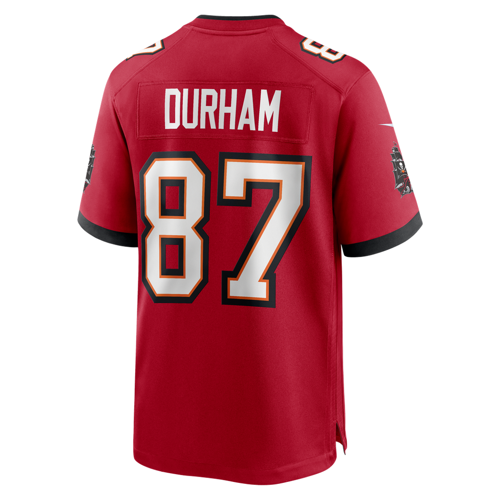 Payne Durham Tampa Bay Buccaneers Nike Game Jersey - Red Official NFL Team Apparel Football Fan Gear