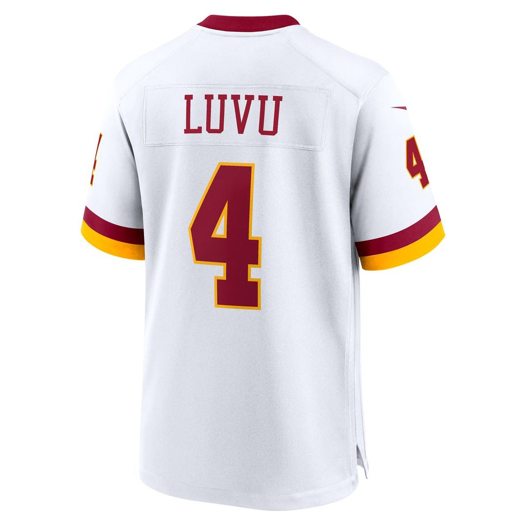 Frankie Luvu Washington Commanders Nike Game Super Bowl Era Jersey - White Official NFL Team Apparel Football Fan Gear