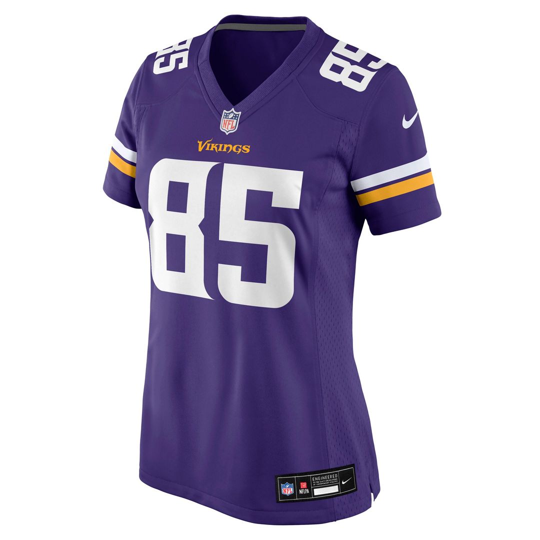 Ben Yurosek Minnesota Vikings Nike Women's Team Game Jersey - Purple Official NFL Team Apparel Football Fan Gear