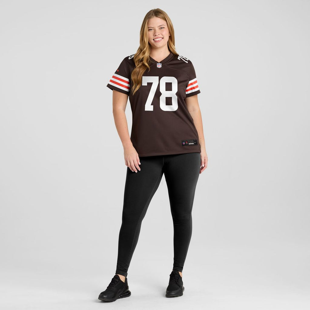 Jack Conklin Cleveland Browns Nike Women's Game Jersey - Brown Official NFL Team Apparel Football Fan Gear
