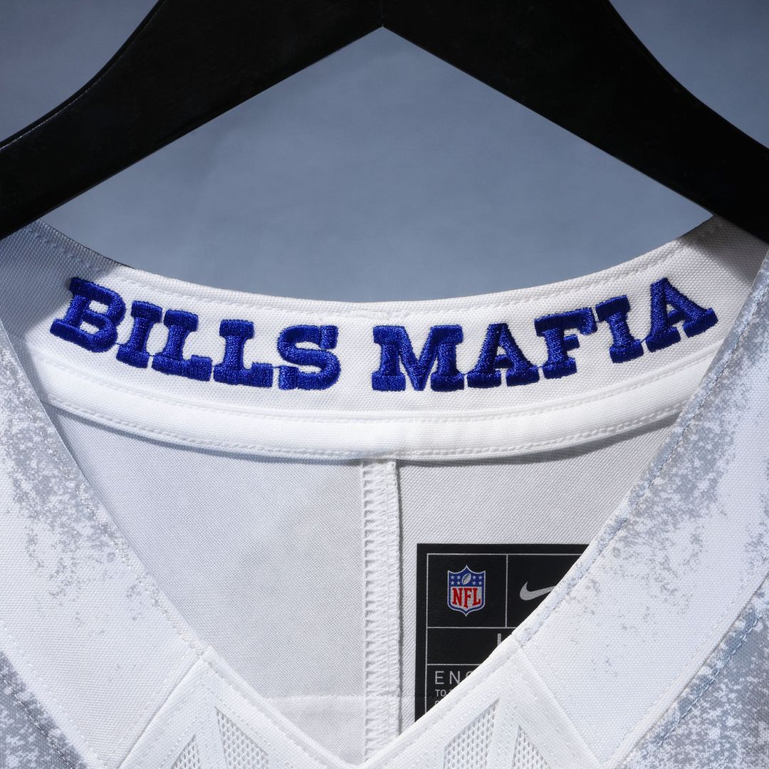 Keon Coleman Buffalo Bills Nike 2025 Rivalries Collection Stitched Limited Jersey - White Official NFL Team Apparel Football Fan Gear