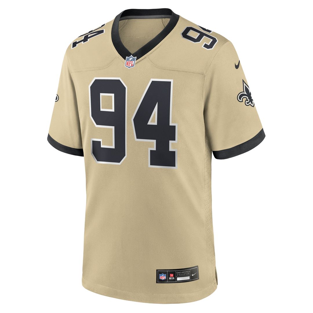Cameron Jordan New Orleans Saints Nike Game Jersey - Black Official NFL Team Apparel Football Fan Gear