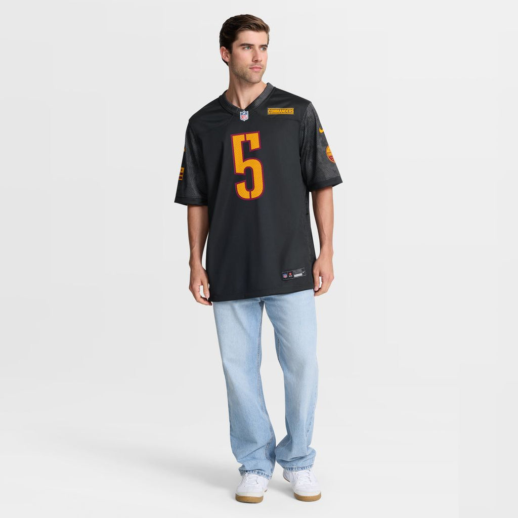 Jayden Daniels Washington Commanders Nike Player Game Jersey - White Official NFL Team Apparel Football Fan Gear