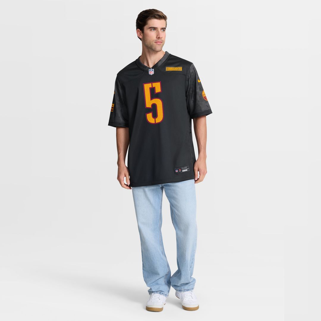 Jayden Daniels Washington Commanders Nike Player Game Jersey - White Official NFL Team Apparel Football Fan Gear