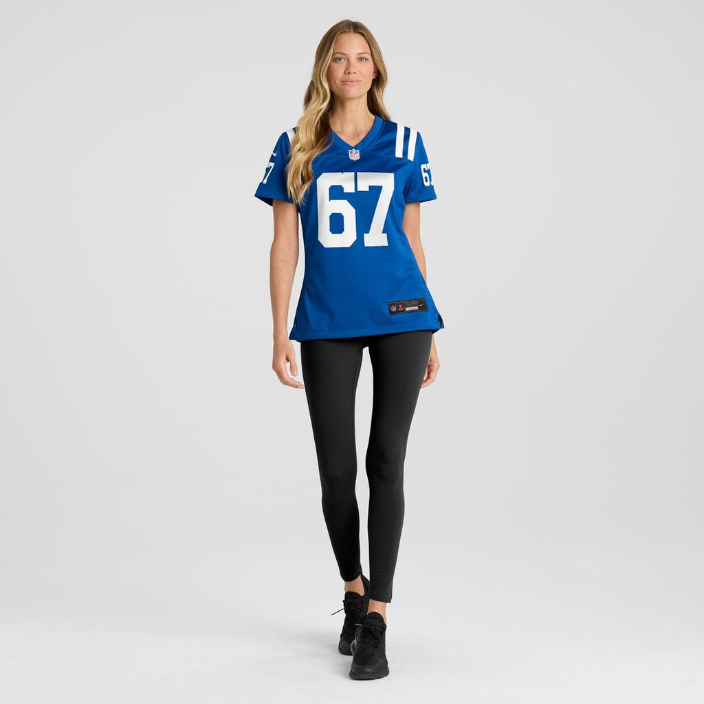 Luke Tenuta Indianapolis Colts Nike Women's Team Game Jersey - Royal Official NFL Team Apparel Football Fan Gear