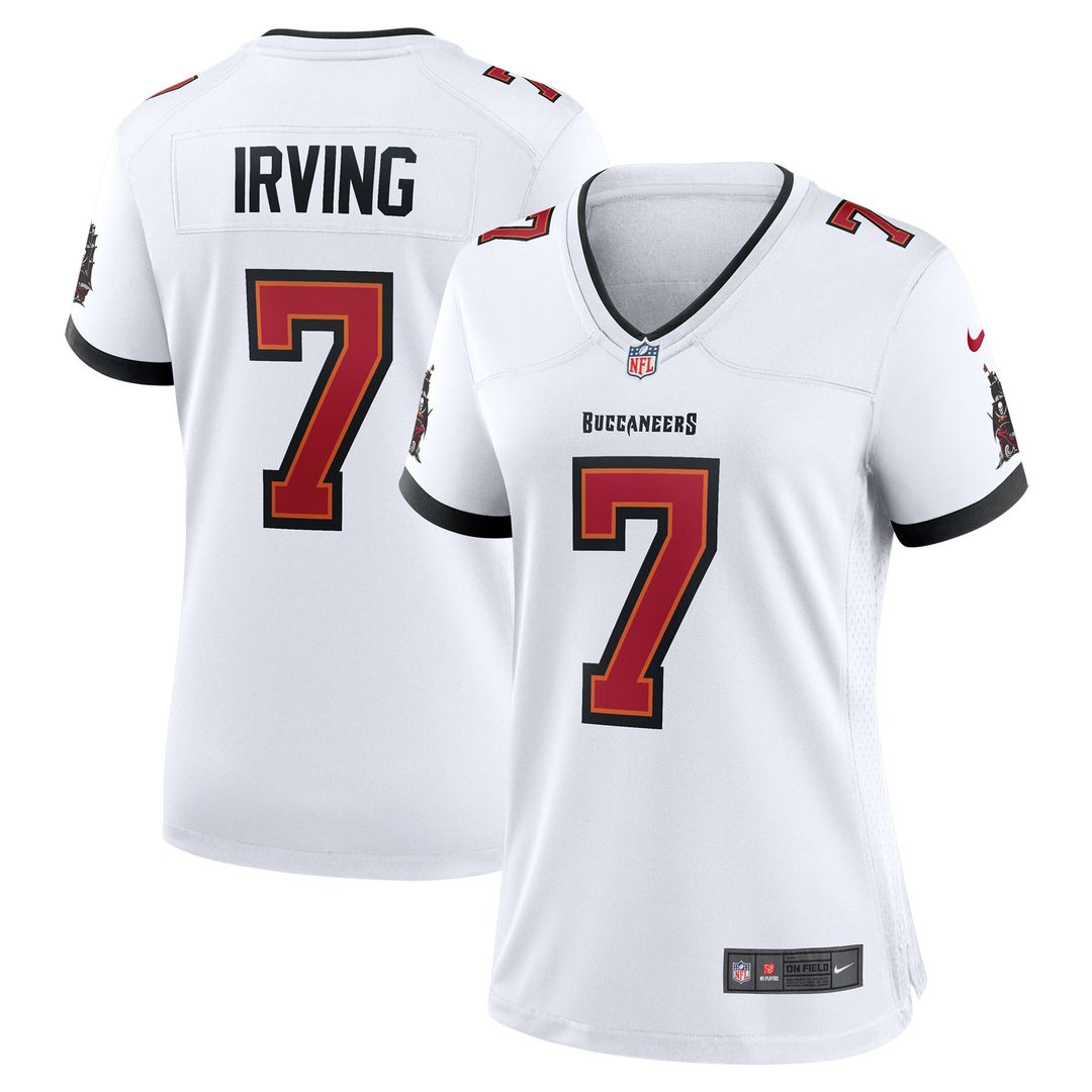 Bucky Irving Tampa Bay Buccaneers Nike Women's Game Jersey - White Official NFL Team Apparel Football Fan Gear