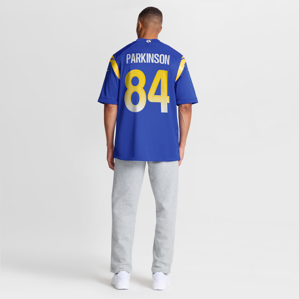 Colby Parkinson Los Angeles Rams Nike Team Game Jersey - Royal Official NFL Team Apparel Football Fan Gear
