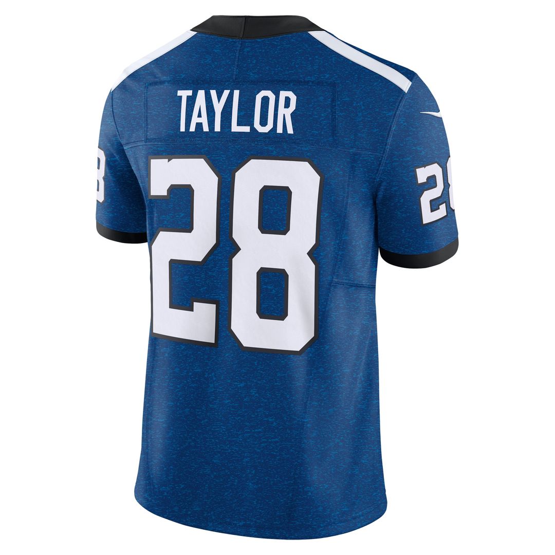 Jonathan Taylor Indianapolis Colts Nike Vapor F.U.S.E. Limited Jersey - Royal Official NFL Team Apparel Football Fan Gear