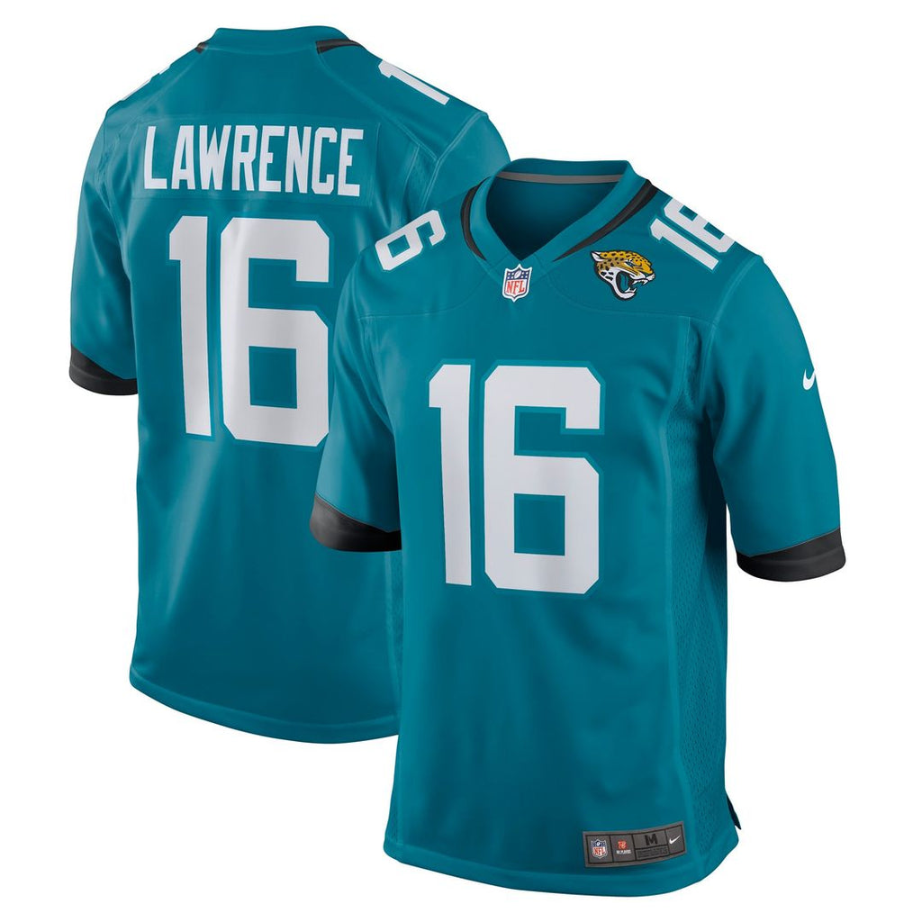Trevor Lawrence Jacksonville Jaguars Nike Youth Game Jersey - Teal Official NFL Team Apparel Football Fan Gear