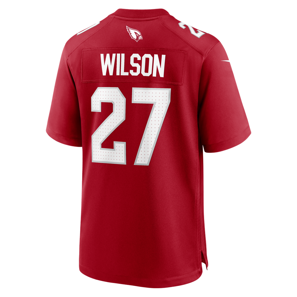 Divaad Wilson Arizona Cardinals Nike Team Game Jersey - Cardinal Official NFL Team Apparel Football Fan Gear