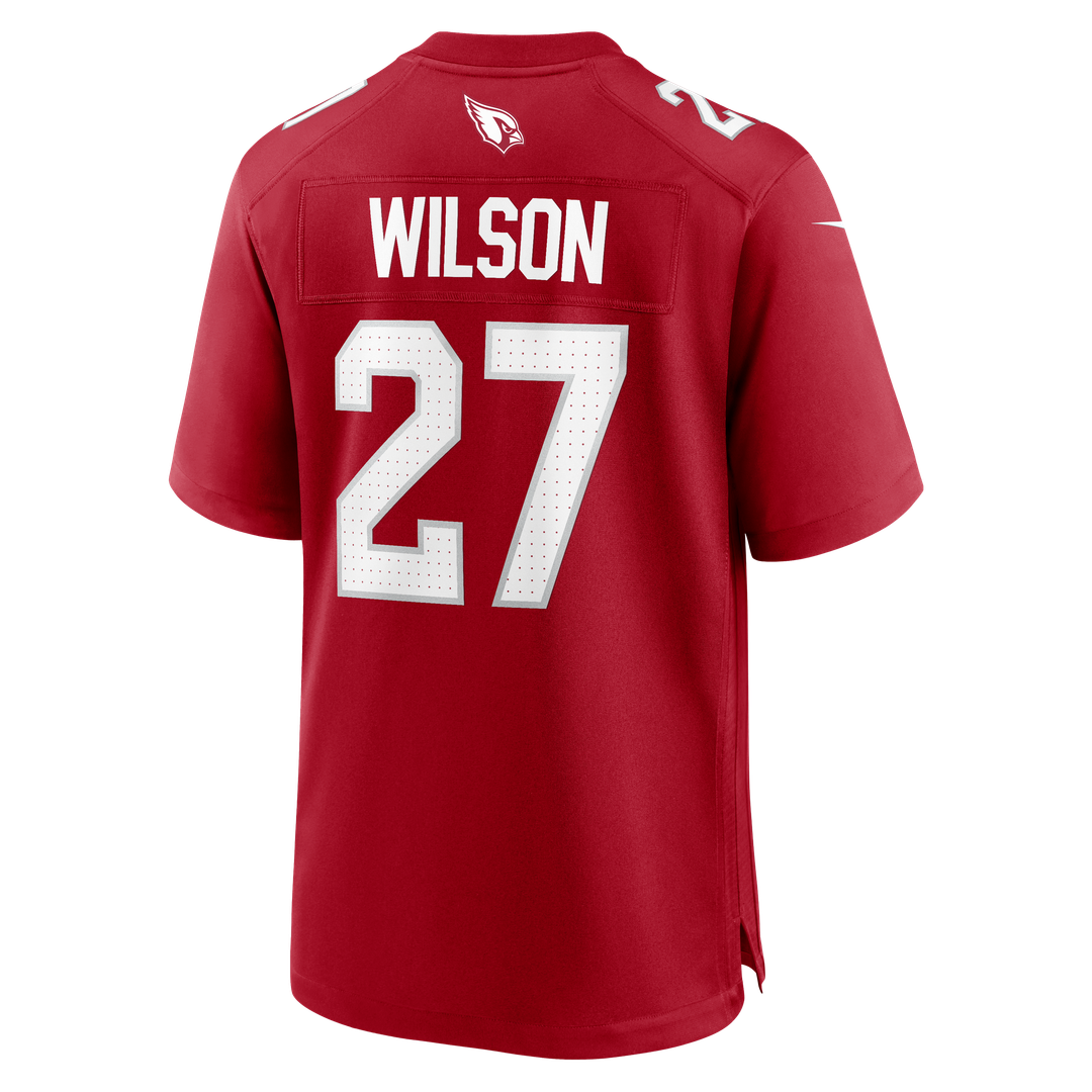 Divaad Wilson Arizona Cardinals Nike Team Game Jersey - Cardinal Official NFL Team Apparel Football Fan Gear