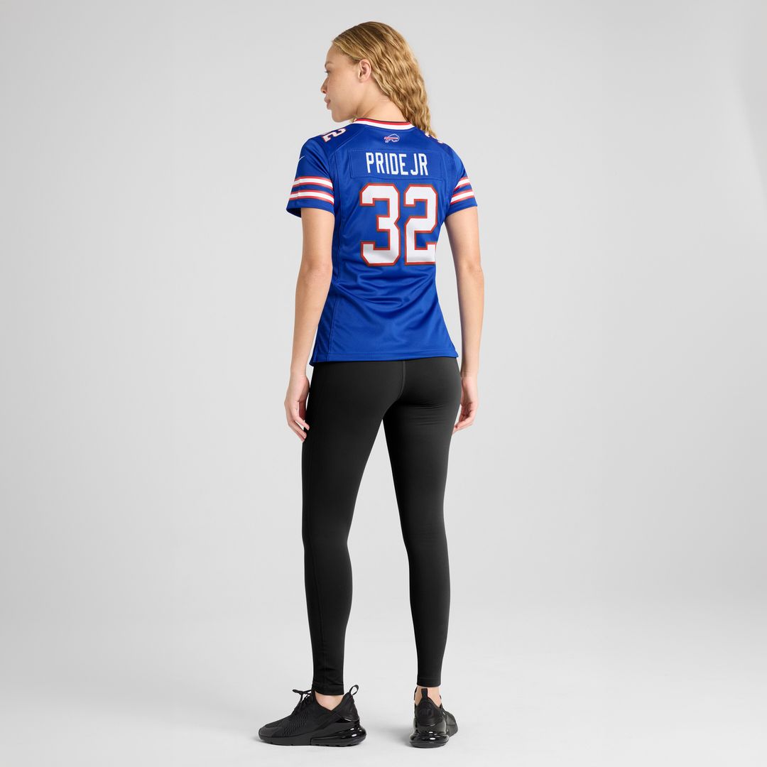 Toriano Pride Jr. Buffalo Bills Nike Women's Team Game Jersey - Royal Official NFL Team Apparel Football Fan Gear