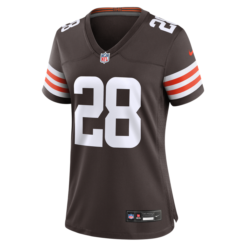 Tre Avery Cleveland Browns Nike Women's Team Game Jersey - Brown Official NFL Team Apparel Football Fan Gear