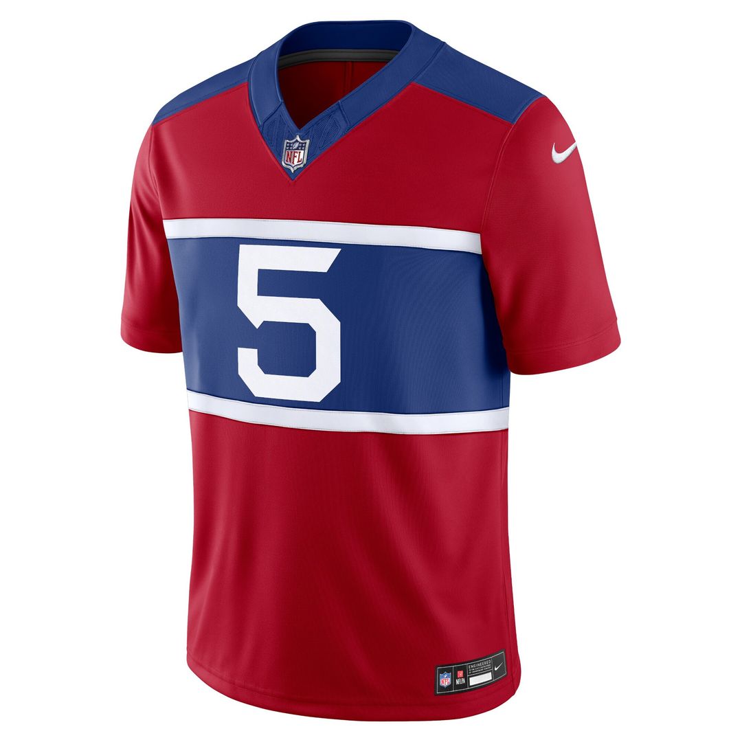 Kayvon Thibodeaux New York Giants Nike Alternate Vapor F.U.S.E. Limited Jersey - Century Red Official NFL Team Apparel Football Fan Gear