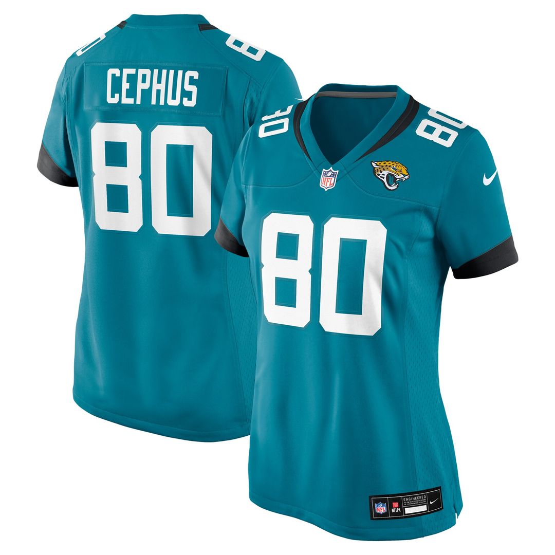 Joshua Cephus Jacksonville Jaguars Nike Women's Team Game Jersey - Teal Official NFL Team Apparel Football Fan Gear