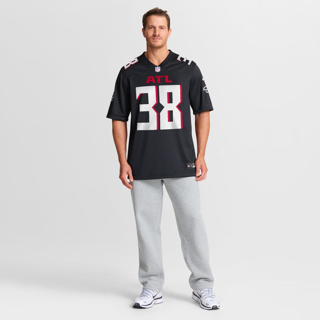 Nathan Carter Atlanta Falcons Nike Team Game Jersey - Black Official NFL Team Apparel Football Fan Gear