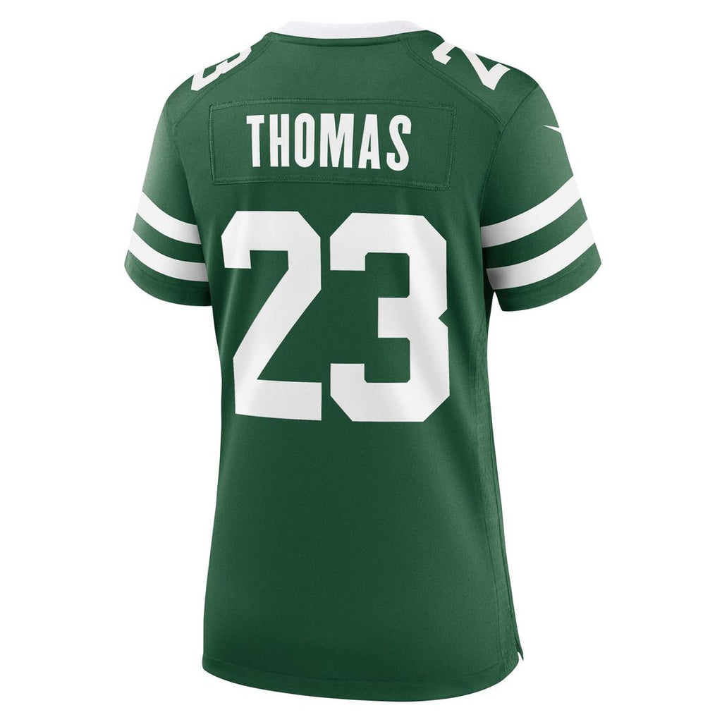 Azareye'h Thomas New York Jets Nike Women's Team Game Jersey - Legacy Green Official NFL Team Apparel Football Fan Gear