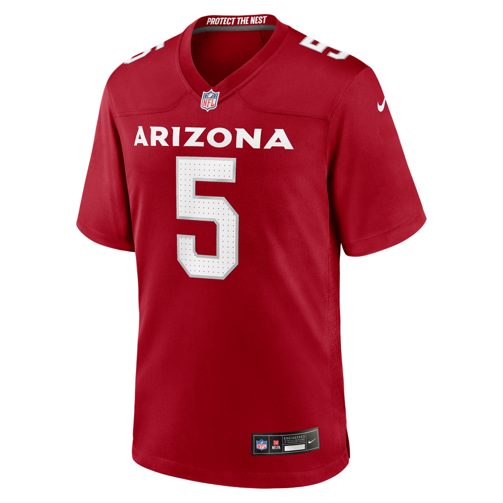 Baron Browning Arizona Cardinals Nike Team Game Jersey - Cardinal Official NFL Team Apparel Football Fan Gear