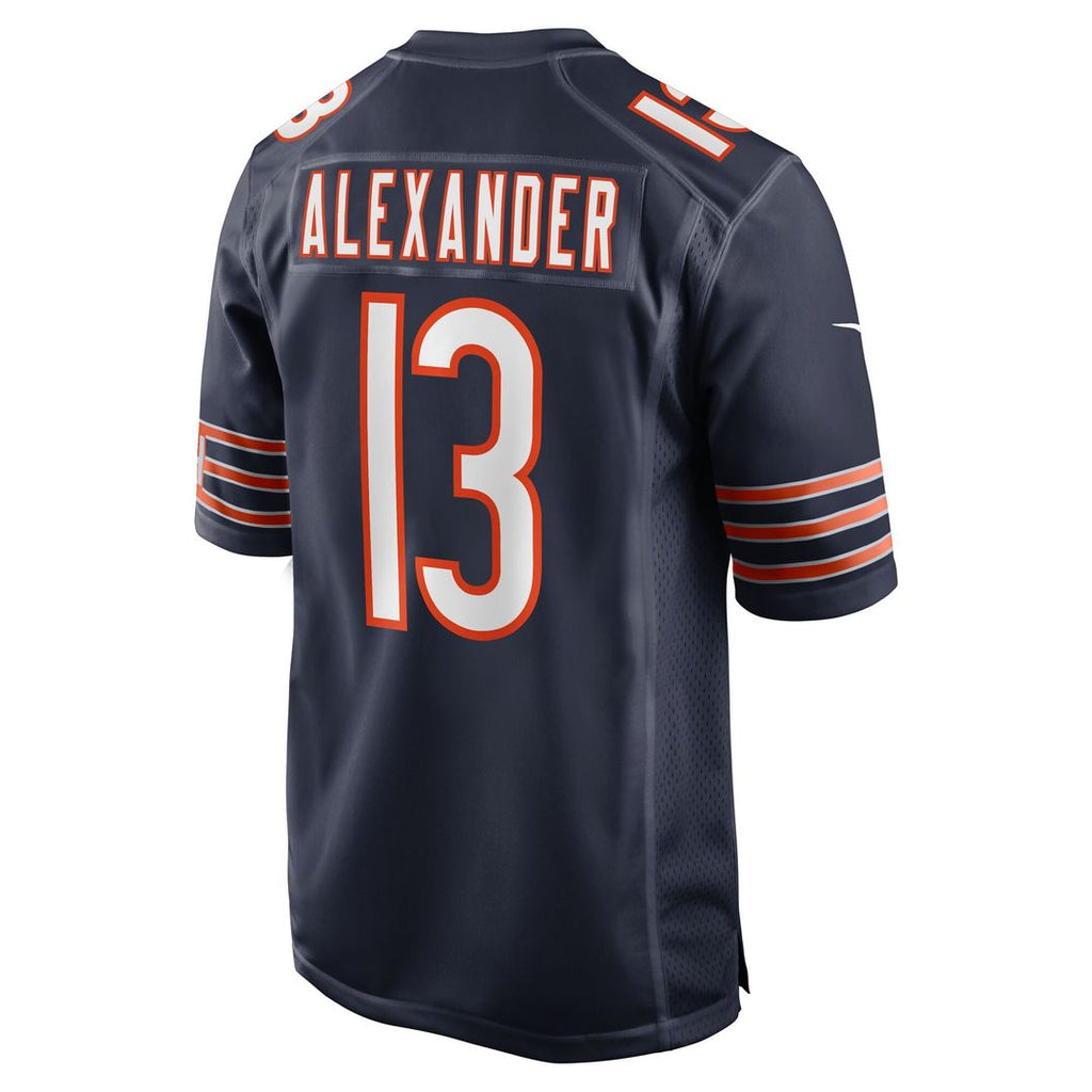 Maurice Alexander Chicago Bears Nike Team Game Jersey - Navy Official NFL Team Apparel Football Fan Gear