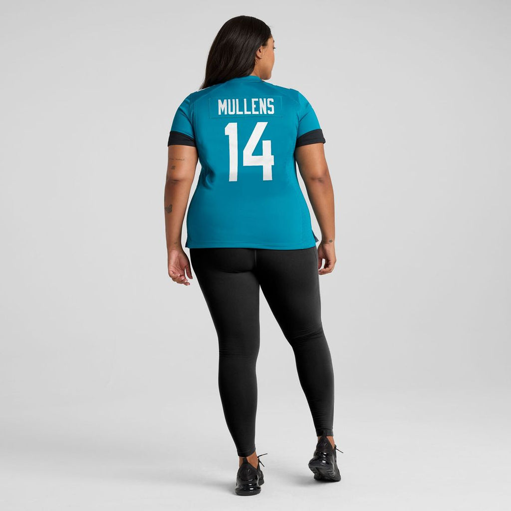 Nick Mullens Jacksonville Jaguars Nike Women's Team Game Jersey - Teal Official NFL Team Apparel Football Fan Gear