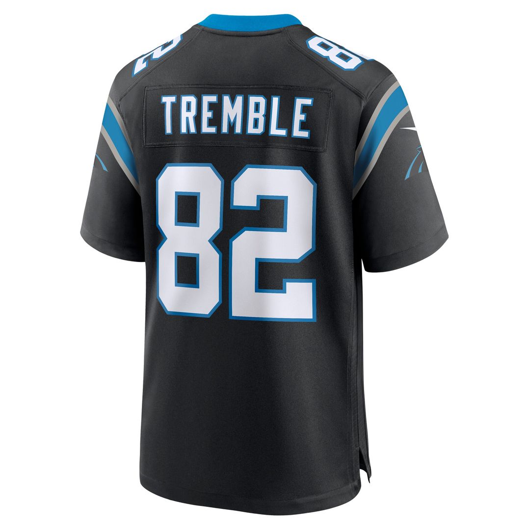 Tommy Tremble Carolina Panthers Nike Team Game Jersey - Black Official NFL Team Apparel Football Fan Gear