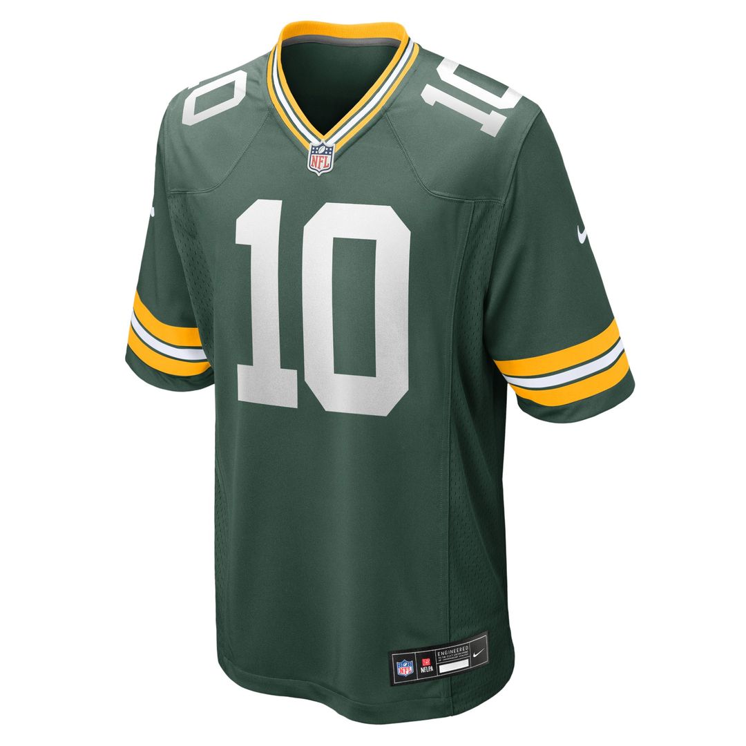 Jordan Love Green Bay Packers Nike Player Game Jersey - Green Official NFL Team Apparel Football Fan Gear