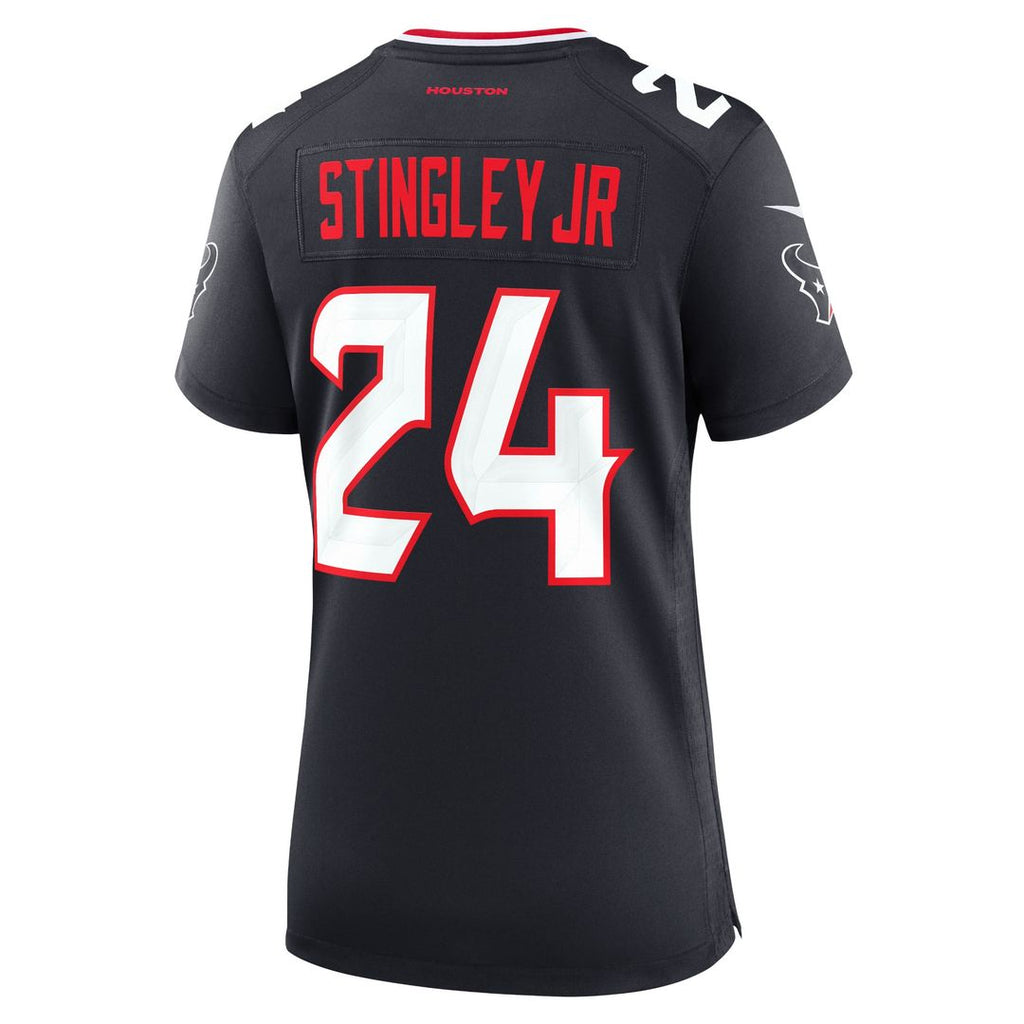 Derek Stingley Jr. Houston Texans Nike Women's Game Jersey - Navy Official NFL Team Apparel Football Fan Gear