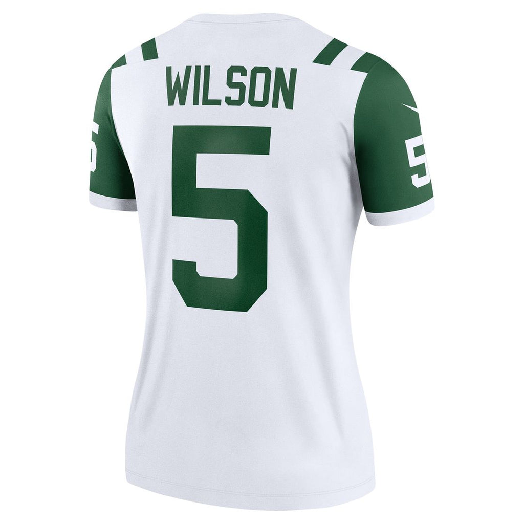 Garrett Wilson New York Jets Nike Women's Alternate Legend Player Performance Top - Classic Alternate White NFL Fan Gear Popular Style