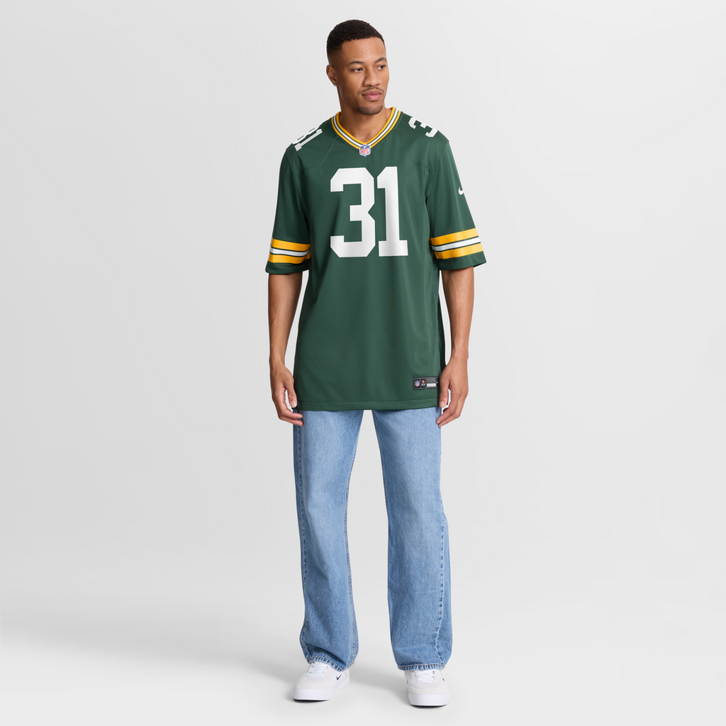 Nick Niemann Green Bay Packers Nike Team Game Jersey - Green Official NFL Team Apparel Football Fan Gear