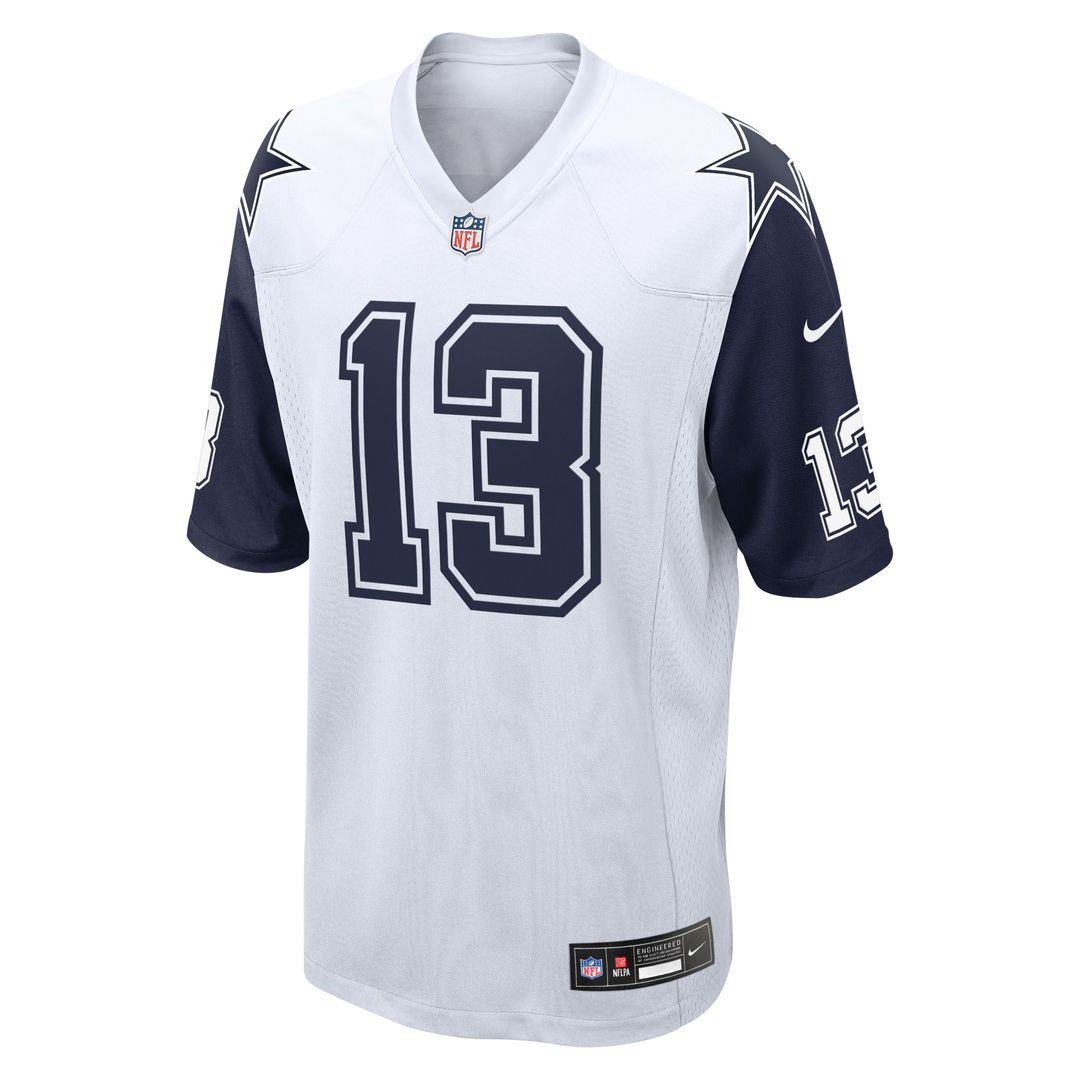 Caleb Downs Dallas Cowboys Nike Game Jersey Game Jersey - White Official NFL Team Apparel Football Fan Gear