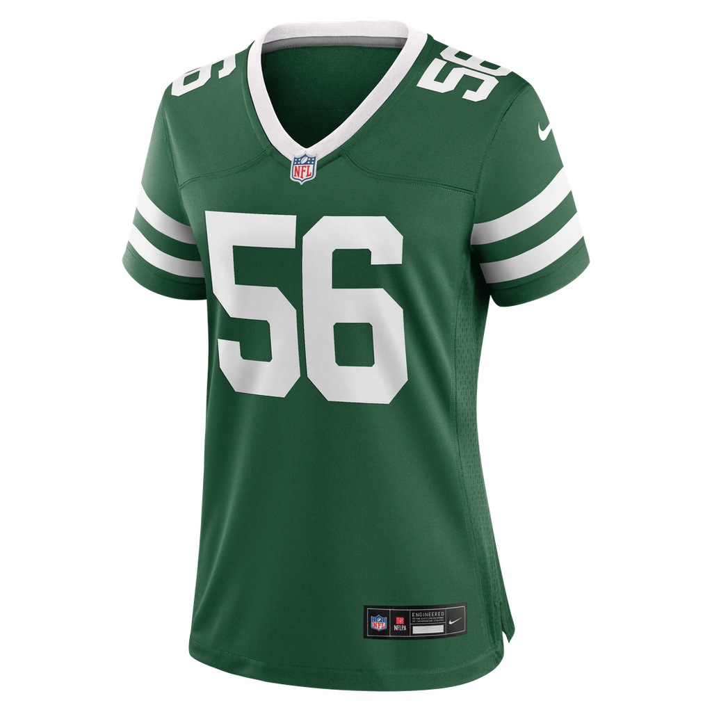 Demario Davis New York Jets Nike Women's Team Game Jersey - Legacy Green Official NFL Team Apparel Football Fan Gear
